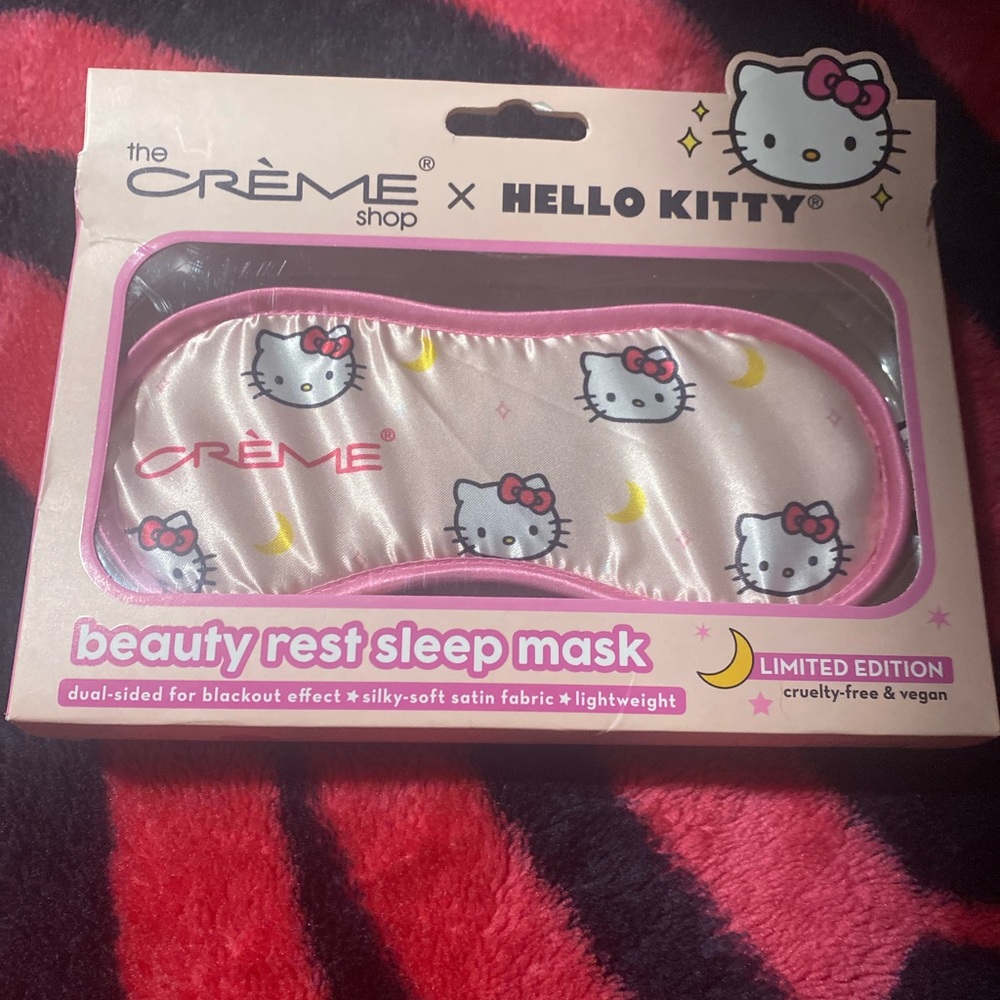 Hello kitty sleep mask